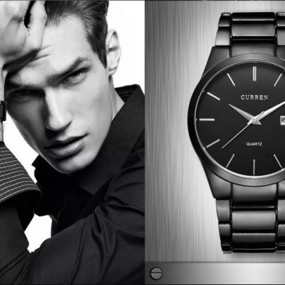 Обзор кварцевых часов Relogio masculino CURREN с АлиЭкспресс